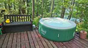 The Stabbin Cabin on Grant Island, Brantingham Lake - HotTub, Boat, Pet Friendly - Image 3