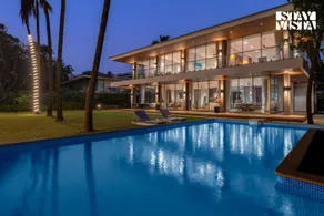 StayVista at Sapphire Shores Beachfront Villa with Lawn, Heated Pool - Image 3