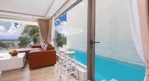 seaview villa private swimming pool - Image 4