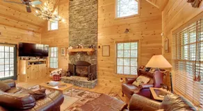 On-Site Waterfall! Cabin Near Blue Ridge Pkwy - Image 3
