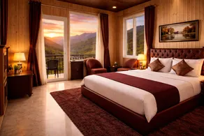 Hotel The Nature Heaven, Mussoorie - Affordable Luxury Stay in Mussoorie with Mountain View - Image 2