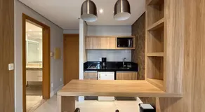 Maravilhoso Flat na Av Principal de Alpha com Ar/Wifi - Image 3