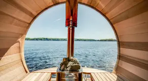 Lakefront Retreat Hot Tub Outdoor Sauna Dock Swim Stunning Views! - Image 5
