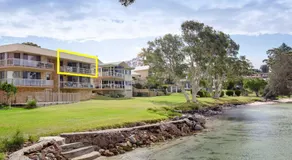 3 'Pelican Sands', 83 Soldiers Point Rd - atemberaubende Einheit am Wasser mit magischem Blick auf das Wasser und Klimaanlage - Image 4