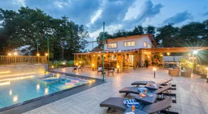 SaffronStays Vyom Farms - 2BR pool villa with orchards, bathtub, lawns & mountain sunrise views, elder-friendly stay - Image 2