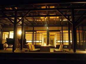 KuRaSe Roofed BBQ Deck - Traditional Japanese Modern House Surrounded by Nature - Image 3
