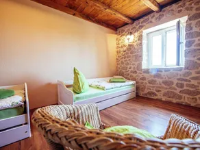 Stone house near river canyon, beautiful covered terrace, great mountains view - Image 4