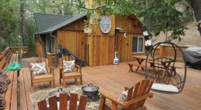 Hillside Hideaway -View of Ski Slope from Charming Deck - Image 2