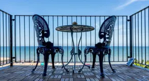 Signature Beachfront Home, Panoramic Sea Views & Marble Fireplace - Image 4