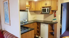 the jackdaw pub SELF CATERING STATIC CARAVAN free breakfast supplied - Image 3