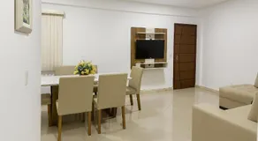 Dois quartos Cozinha completa Wi Fi Self check in com senha Central e perto de tudo a 4,4Km da Rodoviária e 15,4Km do Aeroporto Apartamento 101 - Image 3