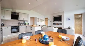 Modern lodge on golf course with spa facilities - Image 3