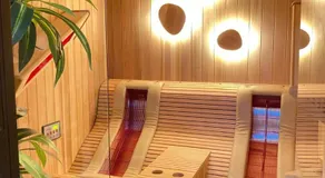 La Grange-Vorsen Logement privatif de 100m2 avec bain balnéo, cabine Infrarouge, jacuzzi, climatisation - Image 5