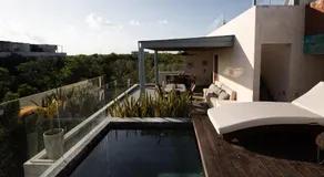 Amazing Penthouse & Apartment with Private Pool, Terrace , Roof Top and Hot Tub in Tulum Jungle - Image 4