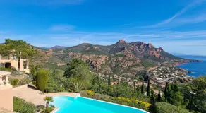 Villa 14 guest-private pool and Sea view - Image 4