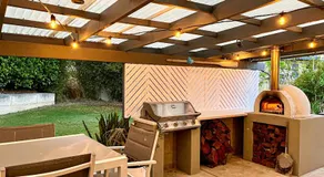 Valley View Home - Barrel Sauna, Woodfired Pizza Oven, Firepit, Kids Playset - Image 5