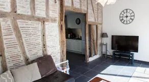 Gîte Val de Loire avec piscine chauffée, tennis, WIFI, BBQ - Image 2