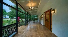 SaffronStays Ira - 3BR vegetarian pet-friendly villa with pool, gazebo & terrace glasshouse in Karjat - Image 5
