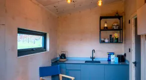 Luxury Glamping Cabin with Outdoor Bath on Cornish Meadow - Image 3