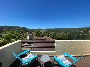 PORTO VECCHIO Santa Giulia 2 pieces duplex vue mer plage a pieds BV52 - Image 1