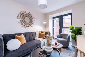 2 bedroom flat by Eccles Station with communal rooftop garden - Image 2