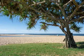 Bryce Street Beach House mit Blick auf den Moffat Beach - Image 4