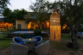 Alaya Stays, Krishna Serenity Pet-Friendly Suite with Pool, Lawn & Gazebo - Image 3