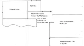 Chambre d'hôtes à Vecoux - Image 4