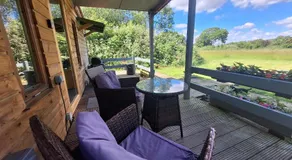 Beautiful Wooden tiny house, Glamping cabin with hot tub 3 - Image 3