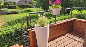 Studio 4 pers avec balcon et jardin - Image 5