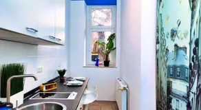 Modernes City-Apartment nahe der Elbe mit Terrasse - Image 3