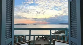 Sea & Sunset Balcony -Island House by Hostandros - Image 4