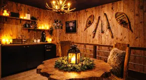 Le Chalet romantique, SPA XXL, 5 min centre ville, Écran cinéma, Lit king size, cascade d'eau - Image 2