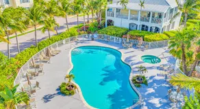 Ocean View Duplex Penthouse Retreat amenities: tennis court heated Pool Vista Key One - Image 2