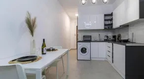 Loutraki Studio by the Beach Bars,Taverns,AC, Washer - Image 3