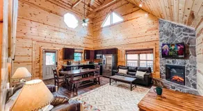 Indoor Private Pool Cabin Near Dollywood, Sleeps 12, Game Loft, Hot Tub, 5 Star Rated - Image 2