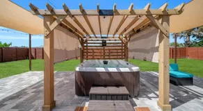 King Bed Hot Tub Pool Table Video Games - Image 5