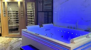 Krystalisya Room Suite Spa Privatif Sauna Jacuzzi Siege Massant - Image 5