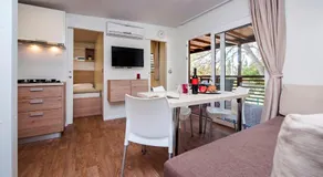Eurocamp Mobile Homes at Campsite Porton Nature Hideouts - Image 2