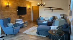 Luxury Guest House, Living Room, Kitchen and Games Room - Image 2