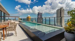 Loft Luxo Piscina Academia Vista Mar Segurança Garagem Vitoria Barra 1604 VIP - Image 2