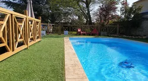 Le Grand Cèdre Spa et sauna intérieur piscine - Image 5