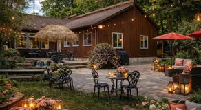 Peaceful Forest Retreat with Fire Pit and BBQ near Mansfield Ski Club - Image 3
