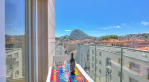 Attico al Parco: Penthouse in Lugano | Balcony, A/C & 2 min from Lake - Happy Rentals - Image 4