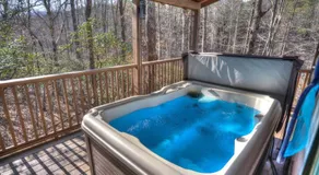 Luxury Cabin Sleeps 8 with creekside fire pit near Helen GA - Image 4