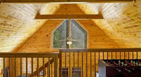 Beautiful 2 Bed Cabin with Hot Tub and Resort Pool - Image 5