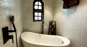 SaffronStays Birdsong - 3BR pet-friendly villa with lawns, treetop terraces, gazebo dining & tennis court - Image 4