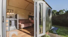 The Shepherd's Hut at Hidden Wood Glamping - Image 3