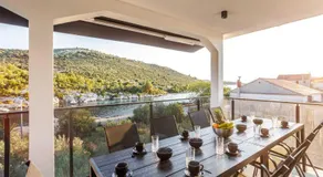 Beachfront Villa Marivi with Pool, Jacuzzi and Game Room - Image 3