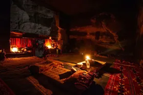 Authentic Bedouin Cave in Little Petra - Image 4